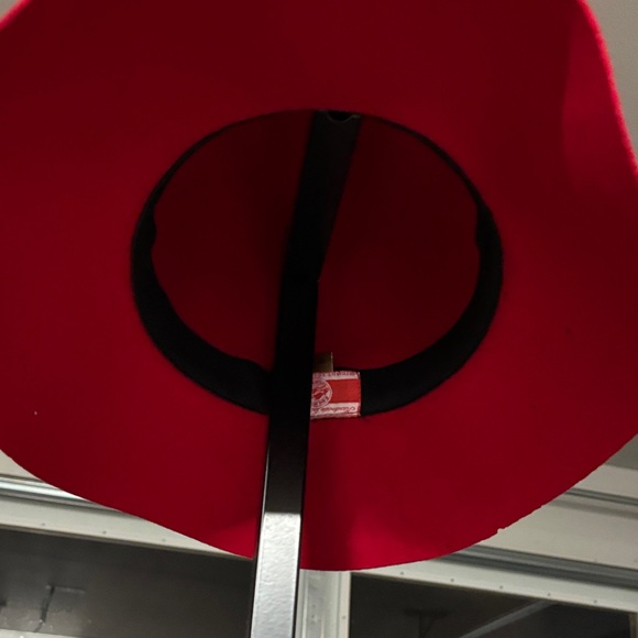 Scala Vibrant Red Wool Women's Hat - Picture 4 of 10